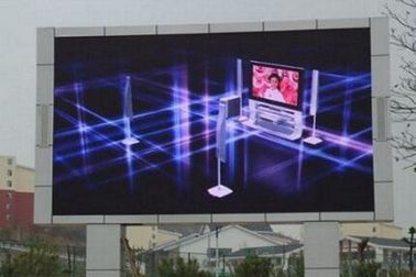 Дисплей СИД полного цвета П10 Смд 3528 на открытом воздухе, рекламируя водоустойчивые экраны полного цвета